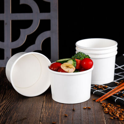 Bon prix Containers de soupe Kraft à l'épreuve des fuites avec logo personnalisé en ligne