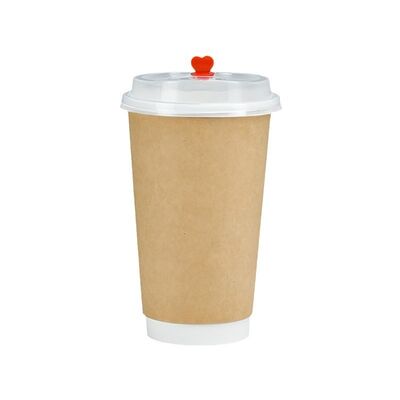 Good price Double Layer Heat Proof Food Grade Virgin Pulp Custom Logo Coffee Cup online