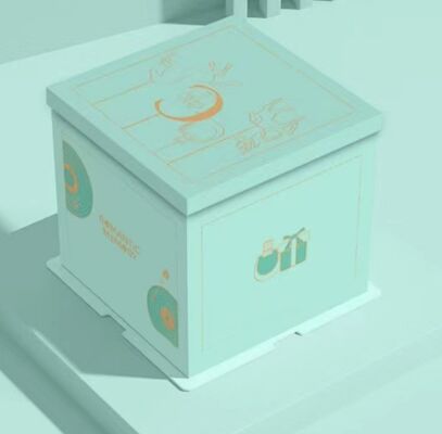 İyi bir fiyat. Aşk Melodisi 360 Panoramik Pasta Kutusu PET PP Gıda Sınıfı Sağlam Tatlı Kabı çevrimiçi