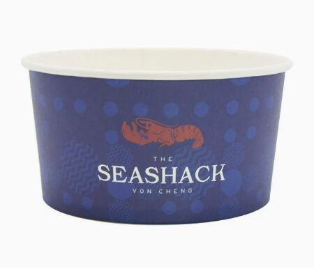 Buon prezzo Ciotole di carta usa e getta personalizzabili a prova di perdite ed ecologiche per imballaggi da asporto in linea