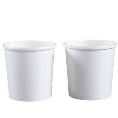 Harga yang bagus Bowl Kertas Kraft Bulat Proof Leak Dengan Logo Khusus Untuk Takeaway on line