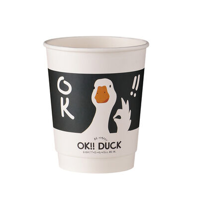 Buen precio Taza de café aislada de doble pared, biodegradable, a prueba de fugas, de grado alimenticio, para bebidas frías y calientes en línea