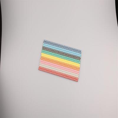 ราคาดี หลอดกระดาษย่อยสลายได้ 25 ชิ้น สีสันสดใส ความยาว 20 ซม. 6 มม. สำหรับงานปาร์ตี้น้ำชา ออนไลน์